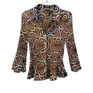 Y2K Button Down Shirt